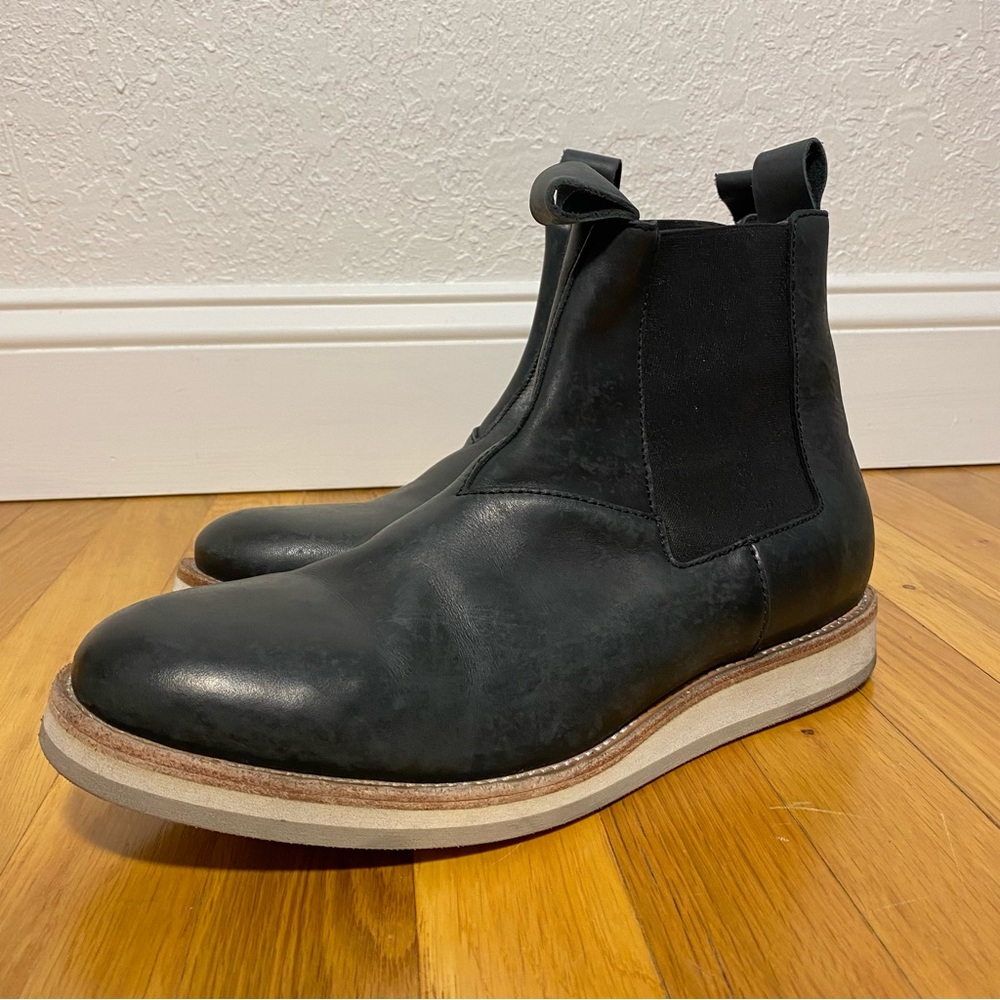 All Saints Men's Chelsea Boot size 44 Dark Blue